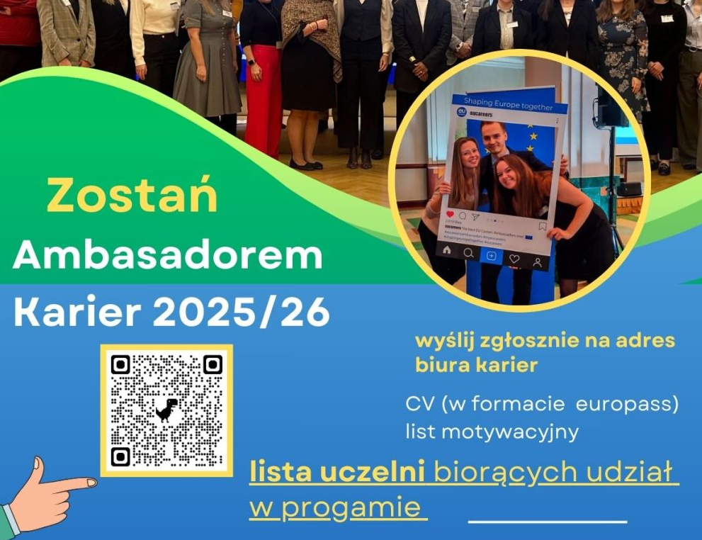 Ambasadorowie Karier „EU Careers” program dla studentów i studentek