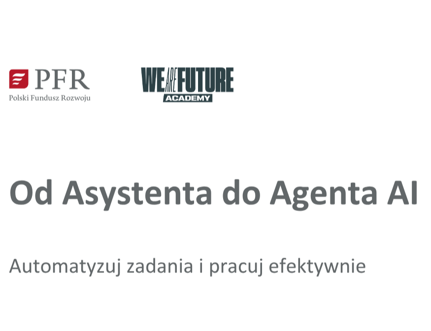 Bezpłatne spotkanie warsztatowe | Od asystenta do agenta AI