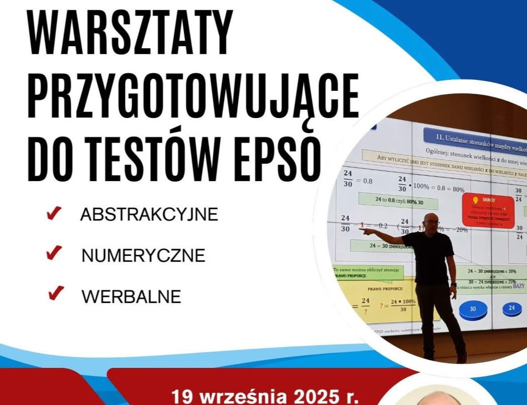 Warsztaty przygotowujące do testów EPSO – 19 września 2025 r.