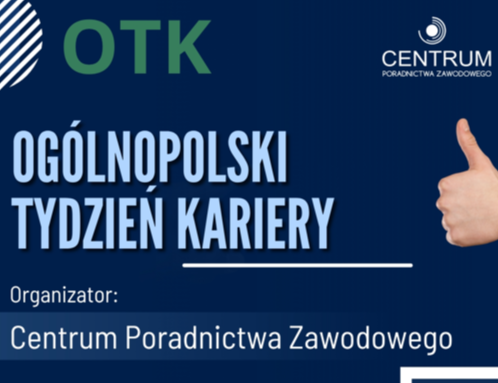 Zapraszamy na  bezpłatne warsztaty w ramach Ogólnopolskiego Tygodnia Kariery 2025