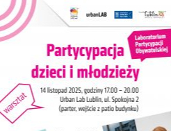 Weź udział w szkoleniu Partycypacja dzieci i młodzieży