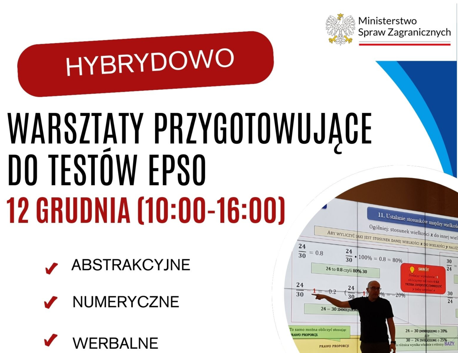 Warsztaty przygotowujące do testów EPSO