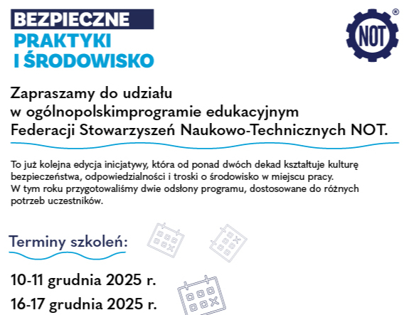 Program Bezpieczne Praktyki i Środowisko 2025