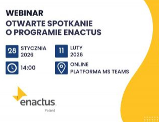 Weź udział w webinarze dla studentów o Programie Enactus 2025/2026