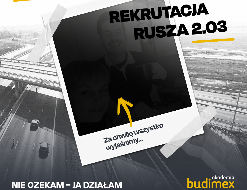 Start Programu Praktyk Budimex 2026 - zaproszenie na inauguracyjny live