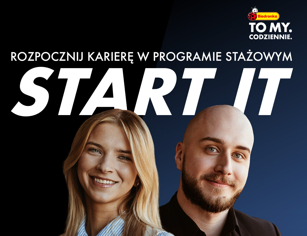 Dołącz do Start IT – programu stażowego IT w Biedronce!