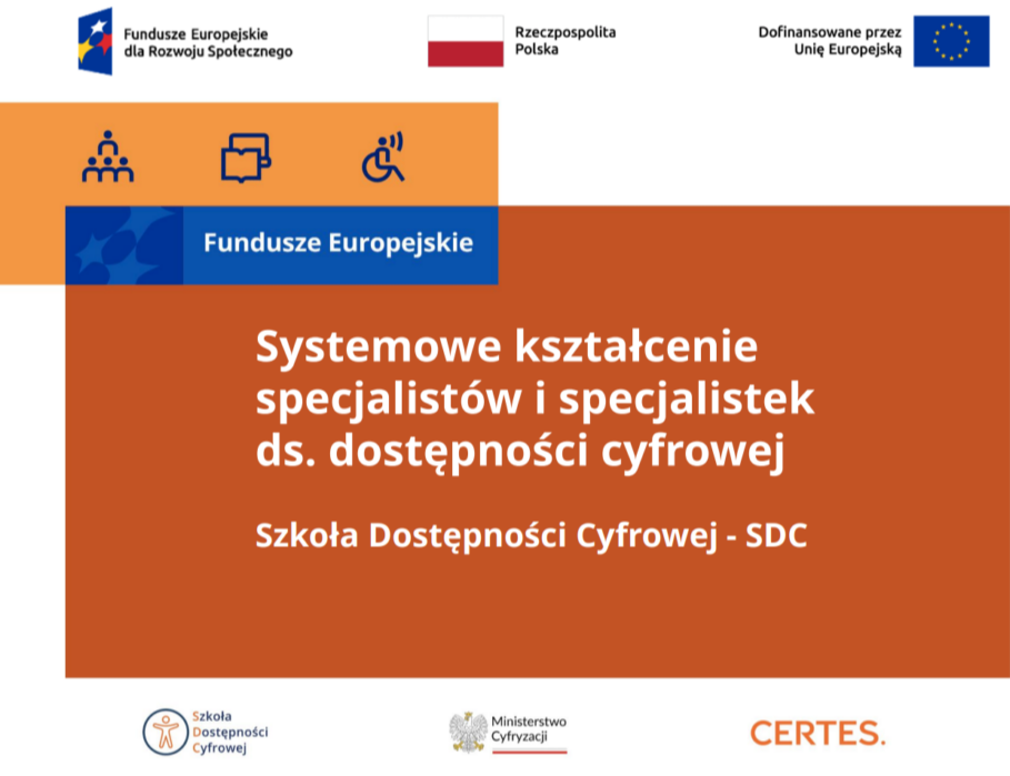 Szkoła Dostępności Cyfrowej