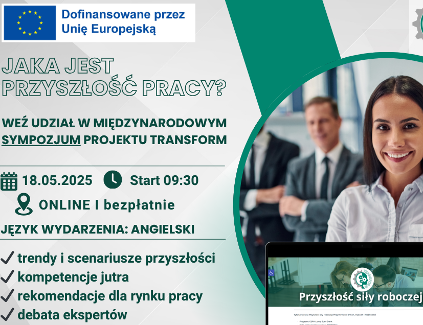 Sympozjum na temat przyszłości rynku pracy - online - 18.05.2026