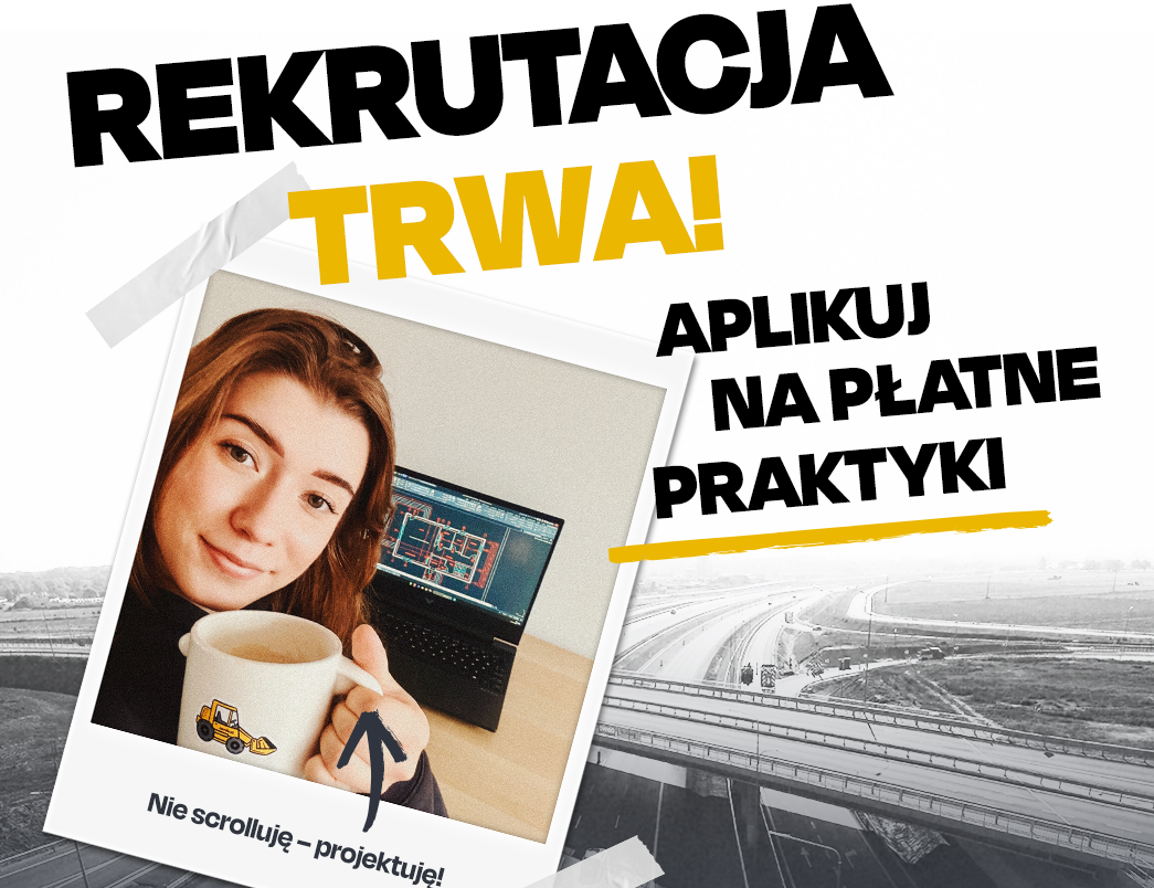 Program płatnych Praktyk Budimex cały czas trwa! Zostało już nieco ponad 100 miejsc!