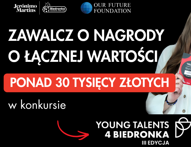 Konkurs dla studentów – III edycja Young Talents 4 Biedronka