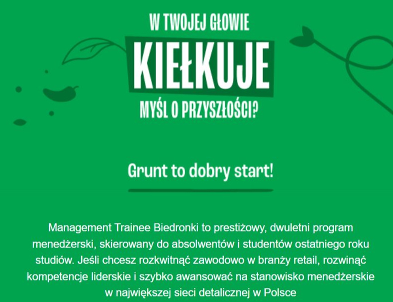 Program stażowy Management Trainee 2023