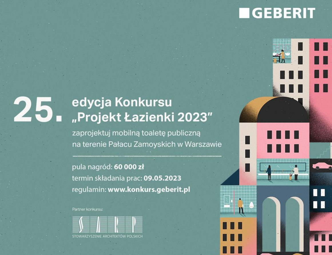 25 edycja konkursu ,,Projekt Łazienki 2023” 