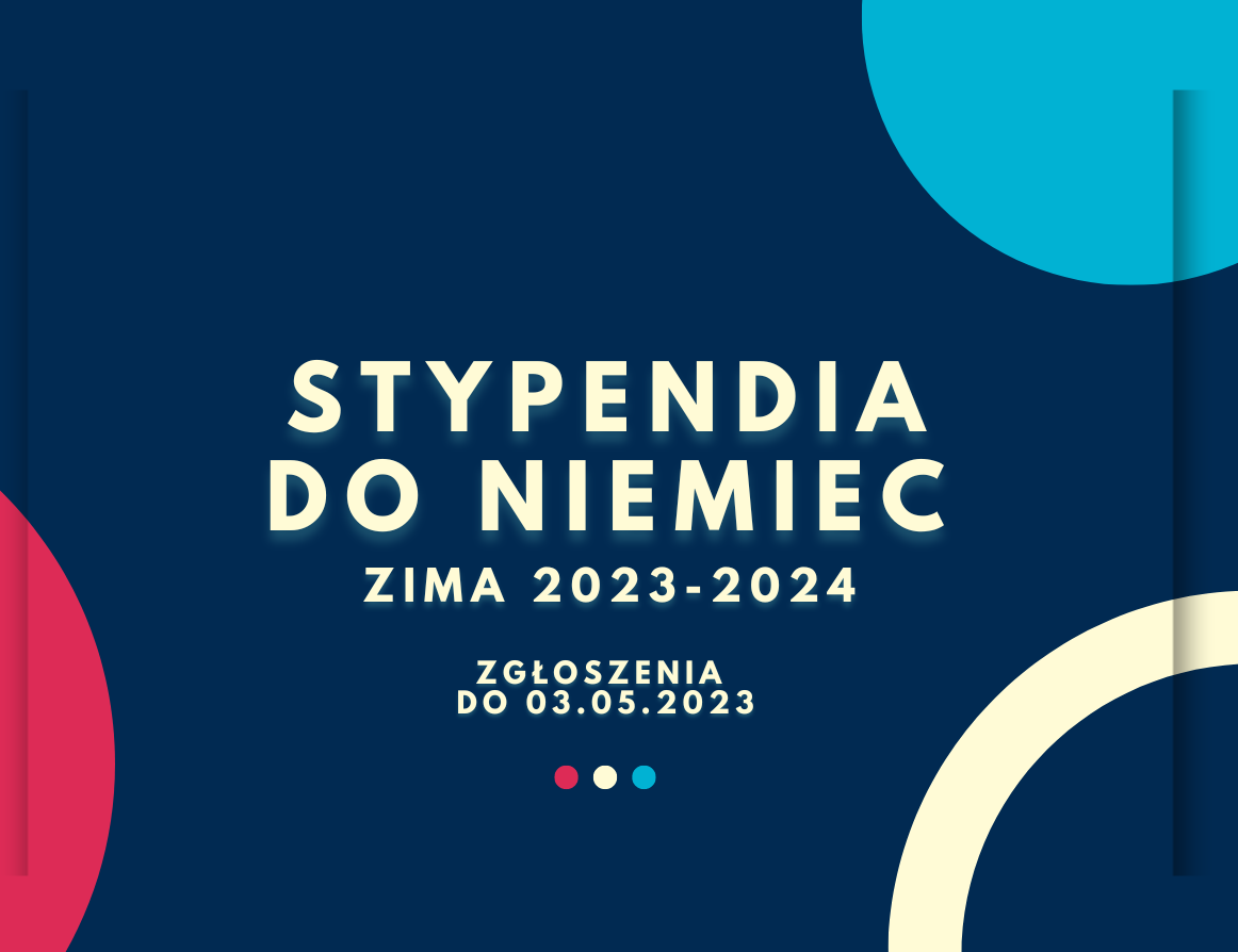 Stypendia do Niemiec – zima 2023-2024