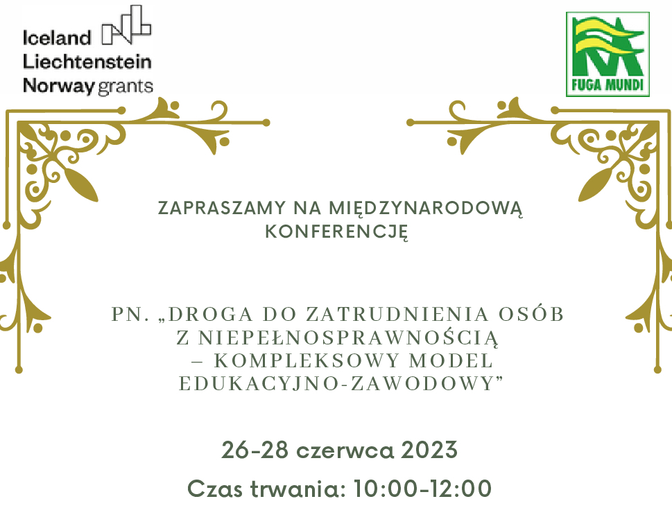 Zapraszenie na konferencję on-line